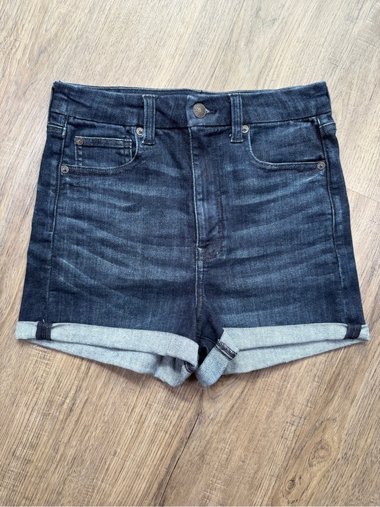American Eagle Outfitters Pants - American Eagle Curvy Super Hi-Rise Shortie Dark Wash Sz 6